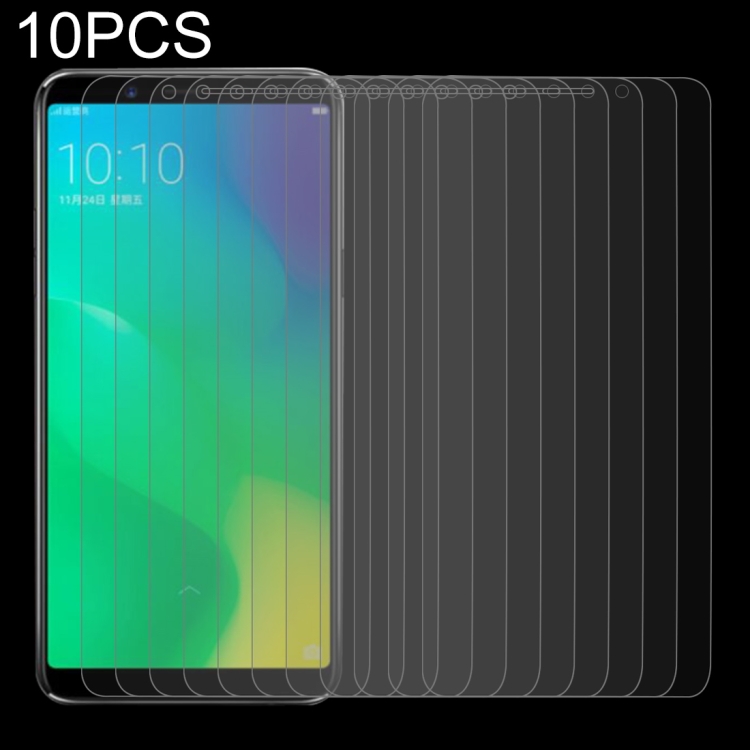 

10 PCS 0.26mm 9H 2.5D Tempered Glass Film For OPPO A79