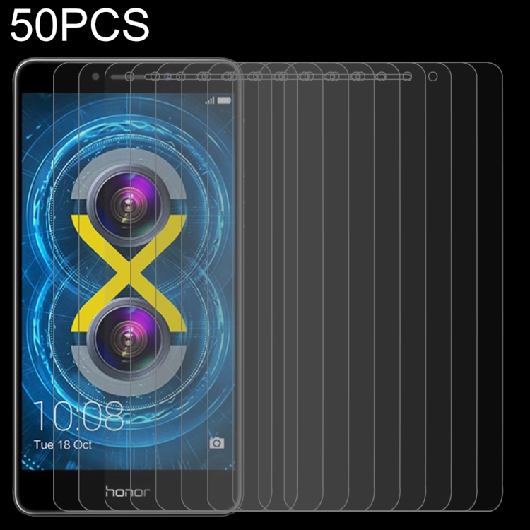 

50 PCS 0.26mm 9H 2.5D Tempered Glass Film For Honor 6x