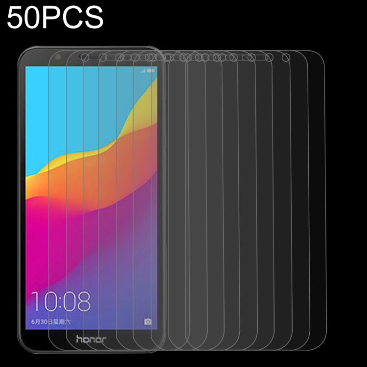 

50 PCS 0.26mm 9H 2.5D Tempered Glass Film For Honor 7S