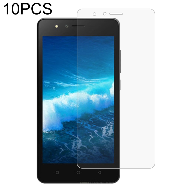 

10 PCS 0.26mm 9H 2.5D Tempered Glass Film For Tecno S6