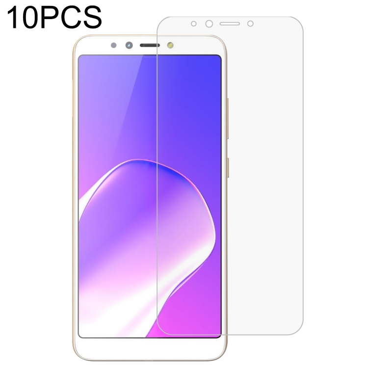 

10 PCS 0.26mm 9H 2.5D Tempered Glass Film For Tecno HOT 6 Pro