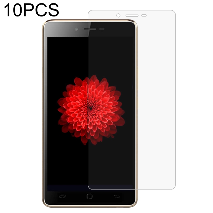 

10 PCS 0.26mm 9H 2.5D Tempered Glass Film For Tecno L8 Lite