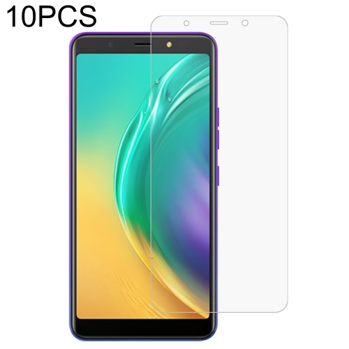 

10 PCS 0.26mm 9H 2.5D Tempered Glass Film For Tecno POP 4