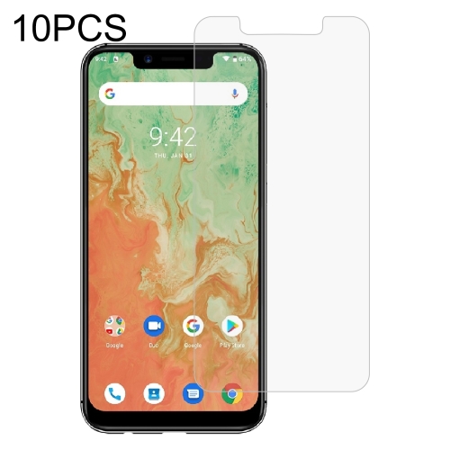 

10 PCS 0.26mm 9H 2.5D Tempered Glass Film For Umidigi A3X