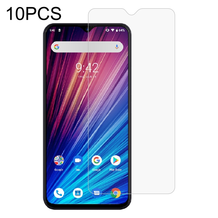 

10 PCS 0.26mm 9H 2.5D Tempered Glass Film For Umidigi F1 Play