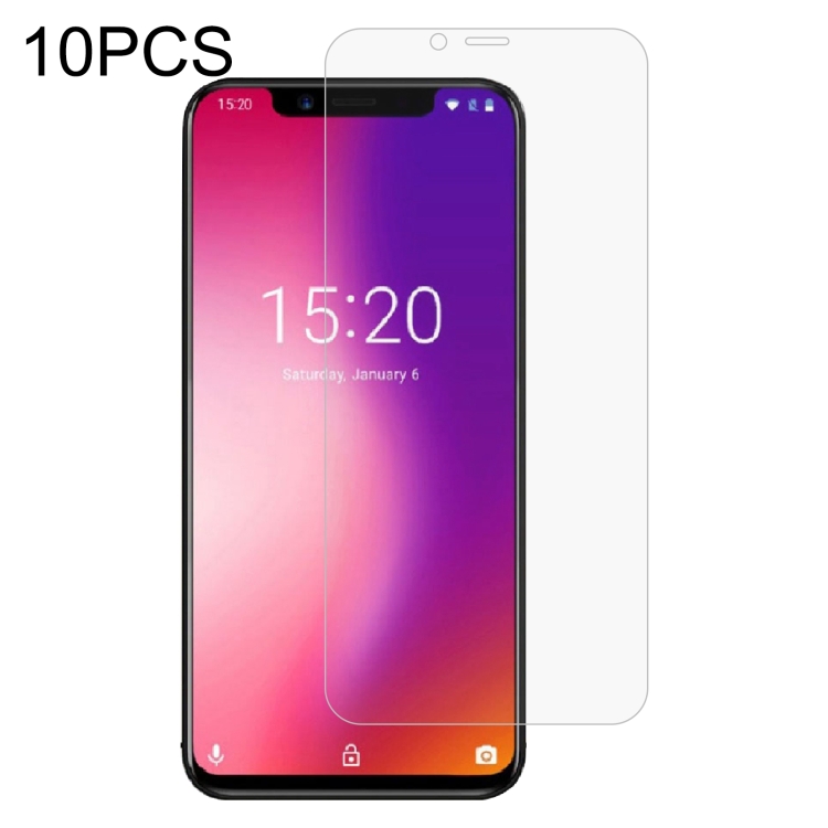 

10 PCS 0.26mm 9H 2.5D Tempered Glass Film For Umidigi One Pro