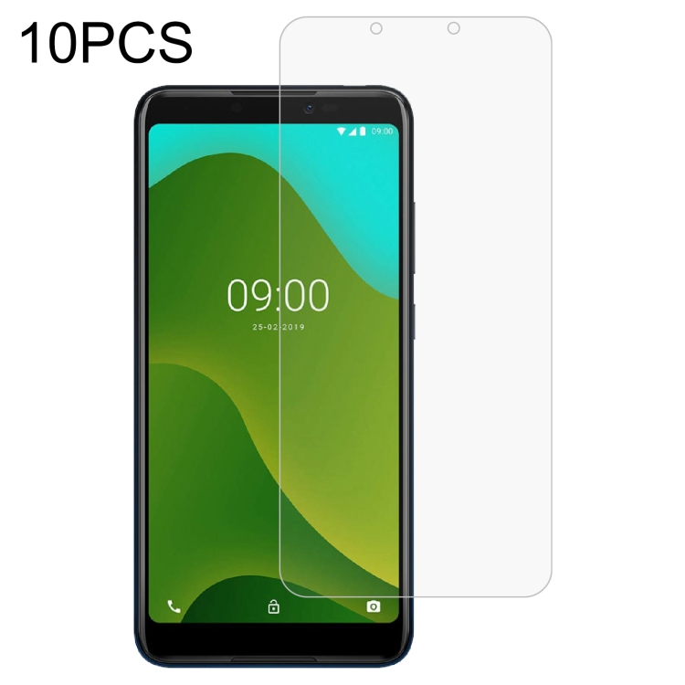 

10 PCS 0.26mm 9H 2.5D Tempered Glass Film For Wiko Y70
