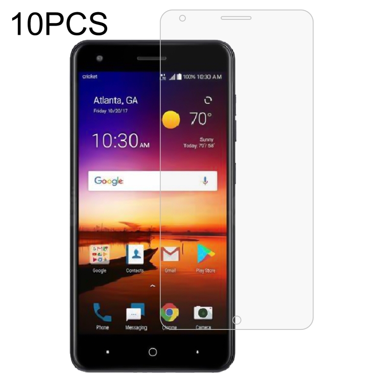

10 PCS 0.26mm 9H 2.5D Tempered Glass Film For ZTE Blade X