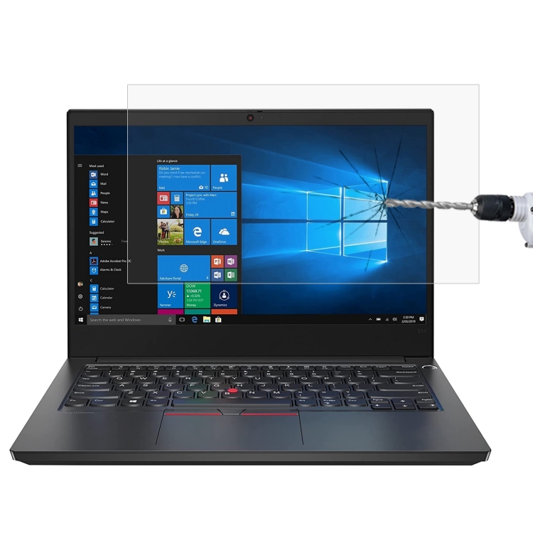 

Laptop Screen HD Tempered Glass Protective Film For ThinkPad E14 14 inch