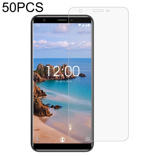 

50 PCS 0.26mm 9H 2.5D Tempered Glass Film For Oukitel C11 Pro