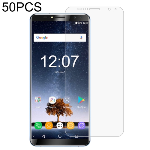 

50 PCS 0.26mm 9H 2.5D Tempered Glass Film For Oukitel K6