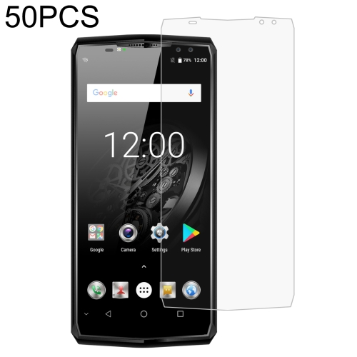 

50 PCS 0.26mm 9H 2.5D Tempered Glass Film For Oukitel K10