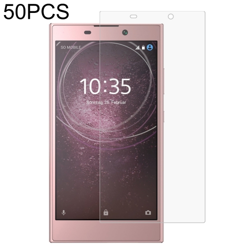 

50 PCS 0.26mm 9H 2.5D Tempered Glass Film For Sony Xperia L2