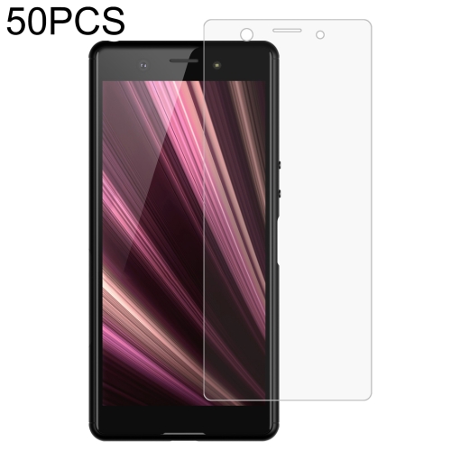 

50 PCS 0.26mm 9H 2.5D Tempered Glass Film For Sony Xperia XZ4 Compact