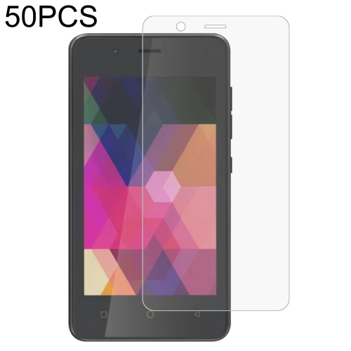 

50 PCS 0.26mm 9H 2.5D Tempered Glass Film For Tecno S2