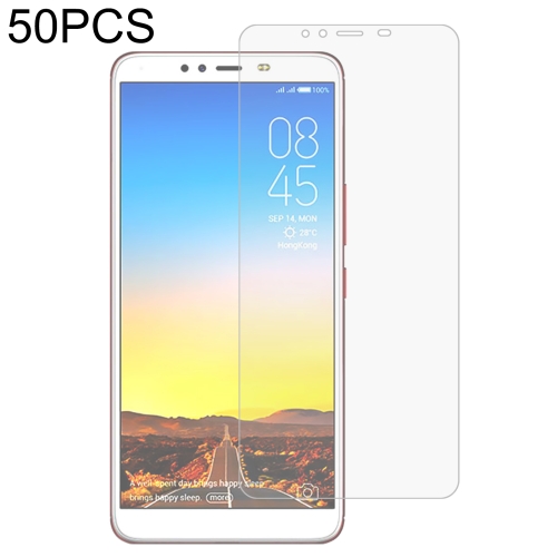 

50 PCS 0.26mm 9H 2.5D Tempered Glass Film For Tecno Spark 2