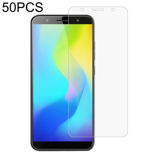 

50 PCS 0.26mm 9H 2.5D Tempered Glass Film For Tecno Spark