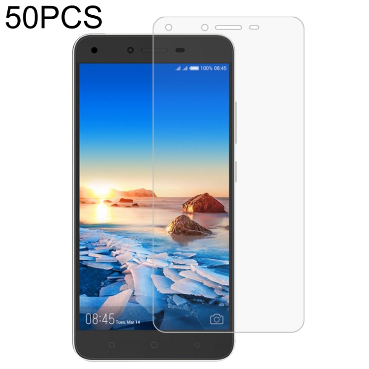 

50 PCS 0.26mm 9H 2.5D Tempered Glass Film For Tecno Spark Pro