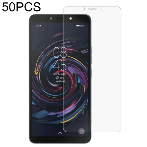 

50 PCS 0.26mm 9H 2.5D Tempered Glass Film For Tecno Spark Youth