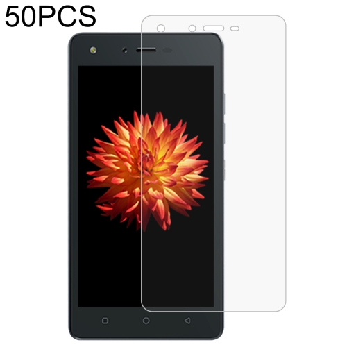 

50 PCS 0.26mm 9H 2.5D Tempered Glass Film For Tecno W3