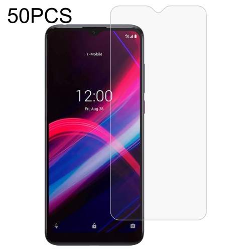 

50 PCS 0.26mm 9H 2.5D Tempered Glass Film For T-Mobile REVVL 4+