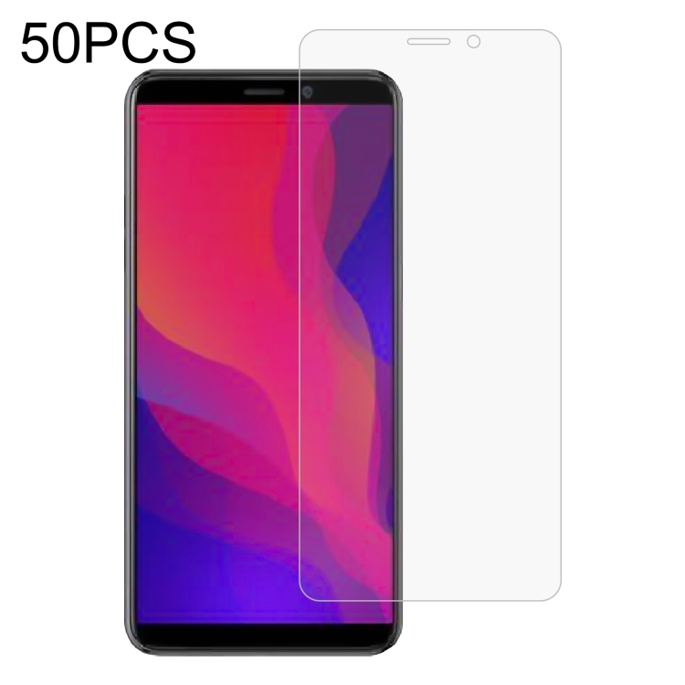 

50 PCS 0.26mm 9H 2.5D Tempered Glass Film For Ulefone Power 3L