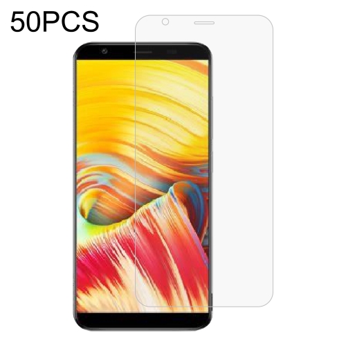 

50 PCS 0.26mm 9H 2.5D Tempered Glass Film For Vernee T3 Pro
