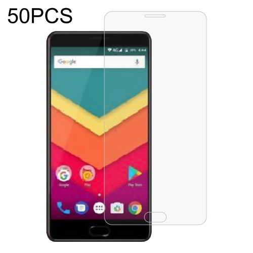 

50 PCS 0.26mm 9H 2.5D Tempered Glass Film For Vernee Thor Plus