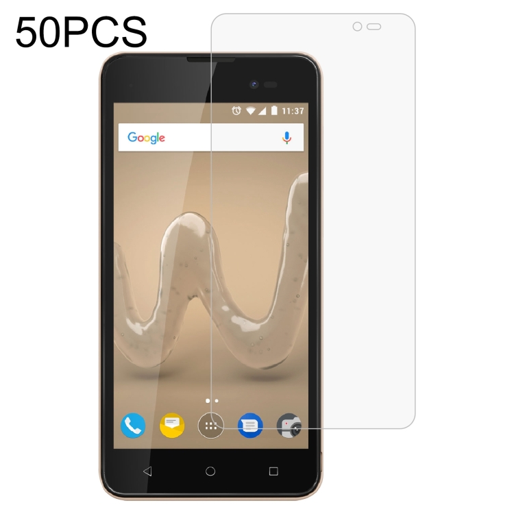 

50 PCS 0.26mm 9H 2.5D Tempered Glass Film For Wiko Sunny2 Plus