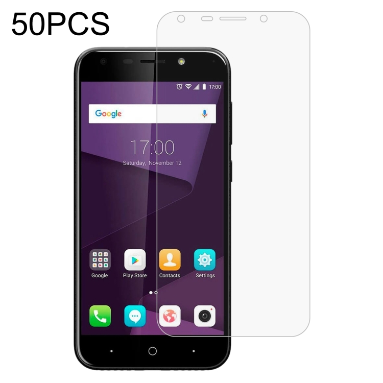 

50 PCS 0.26mm 9H 2.5D Tempered Glass Film For ZTE Blade A6 Premium