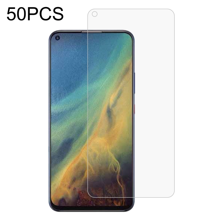 

50 PCS 0.26mm 9H 2.5D Tempered Glass Film For ZTE Blade V2020 5G