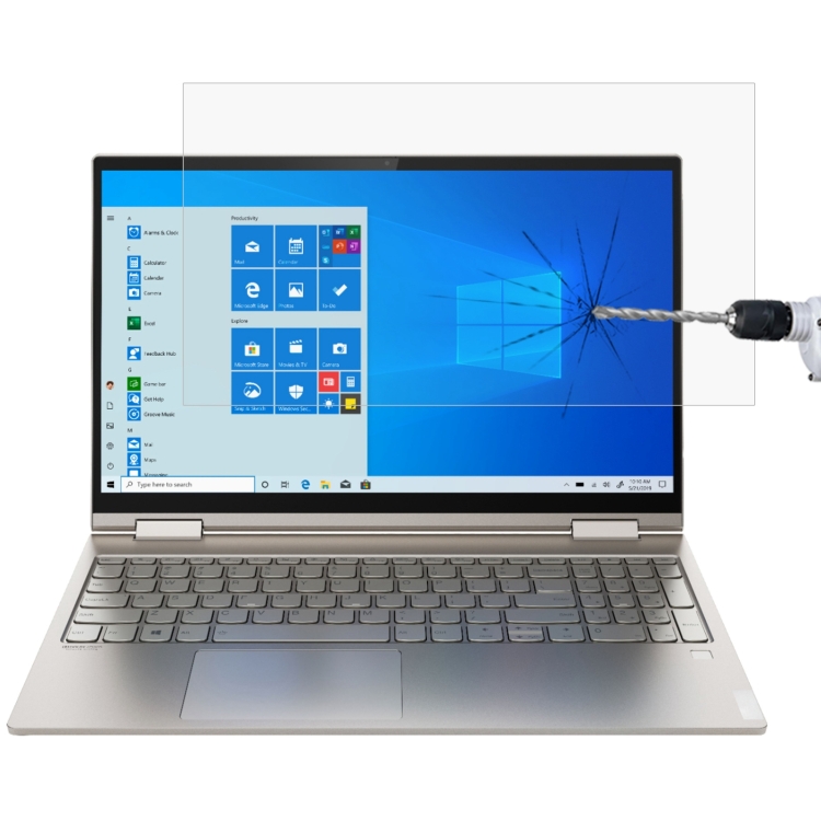 

Laptop Screen HD Tempered Glass Protective Film For Lenovo YOGA C740 14 inch