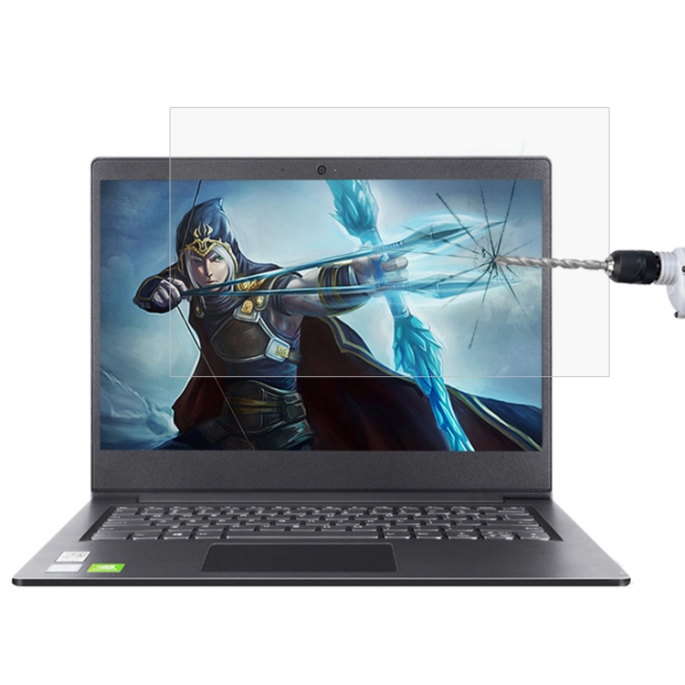 

Laptop Screen HD Tempered Glass Protective Film For Lenovo V14 14 inch