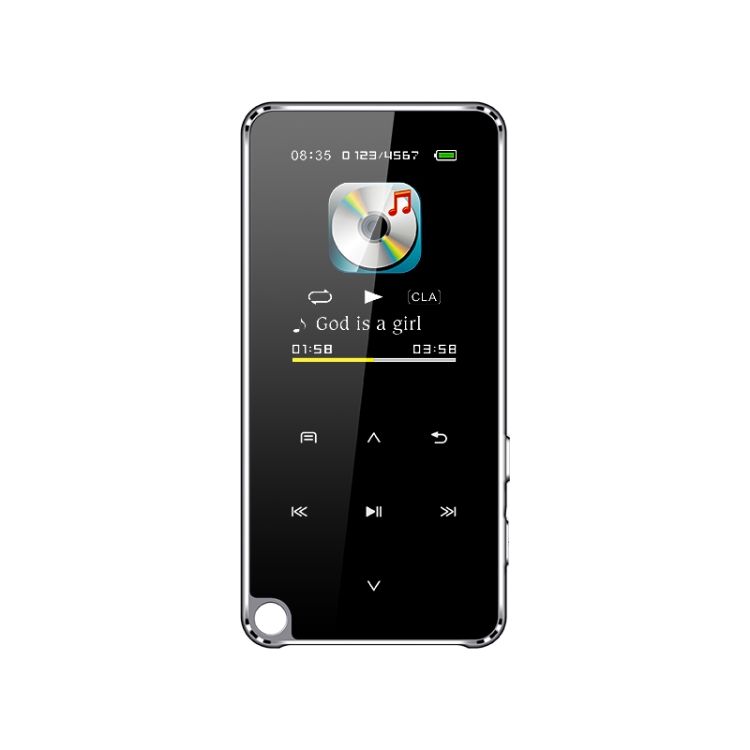 

M25 Multifunctional Portable Bluetooth MP3 Player, Capacity:16GB(Black)