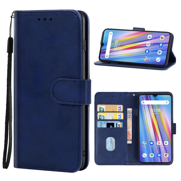 

Leather Phone Case For UMIDIGI A11S(Blue)