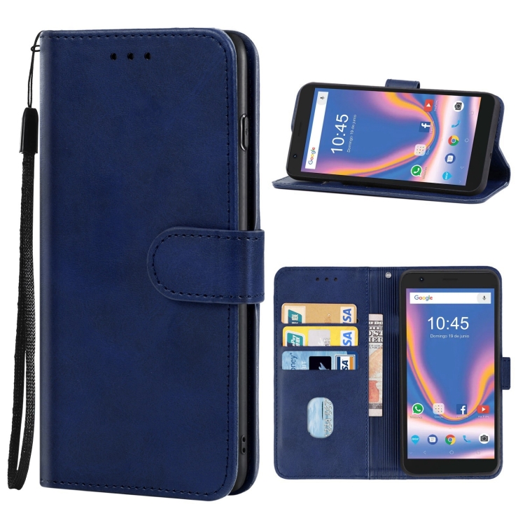 

Leather Phone Case For ZTE Blade L9(Blue)