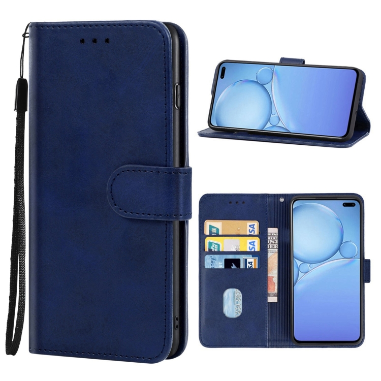 

Leather Phone Case For Google Pixel 6a(Blue)