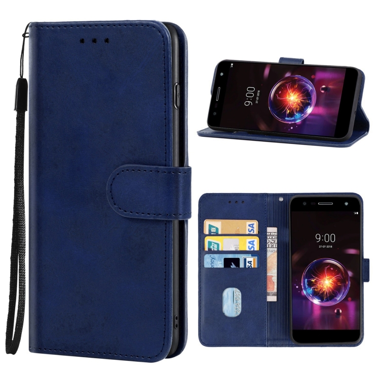

Leather Phone Case For LG X power 3 / X5 2018(Blue)