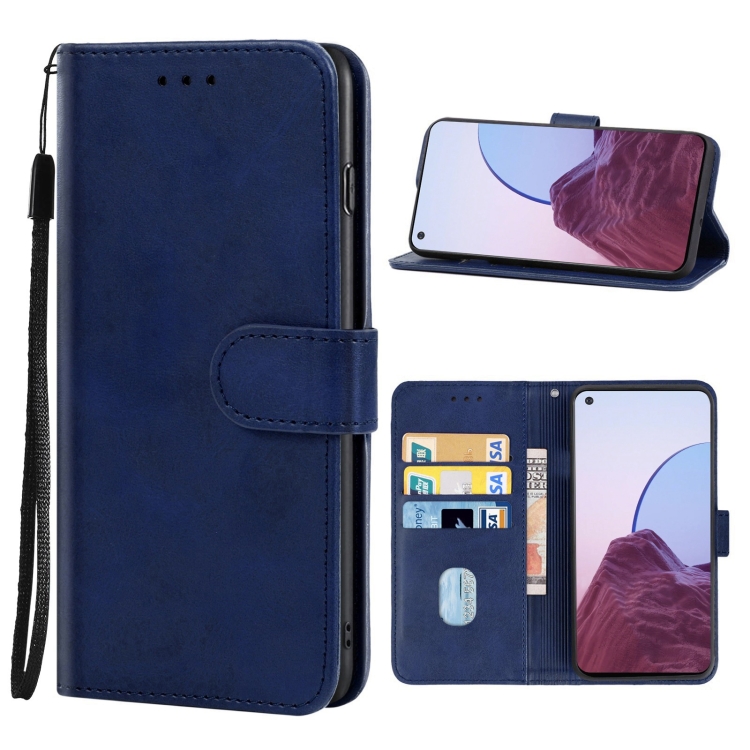 

Leather Phone Case For OnePlus Nord N20 5G(Blue)