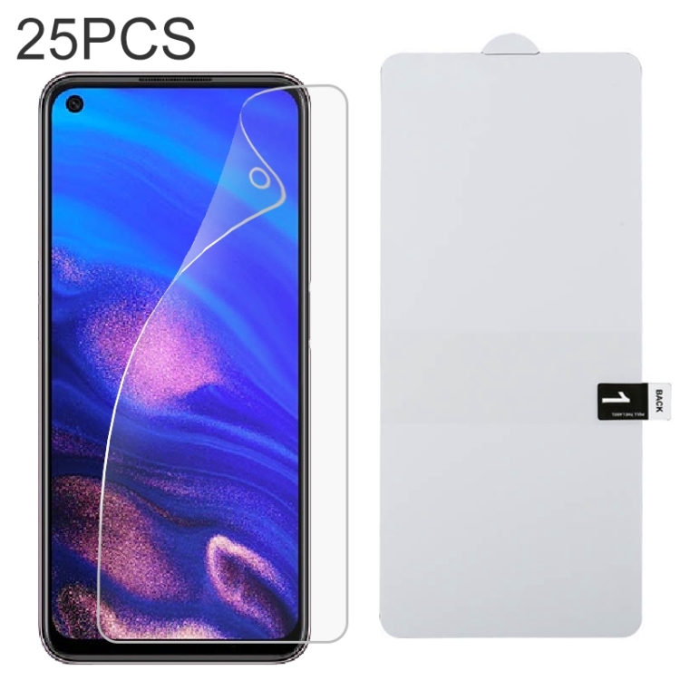 

25 PCS Full Screen Protector Explosion-proof Hydrogel Film For OPPO K9s
