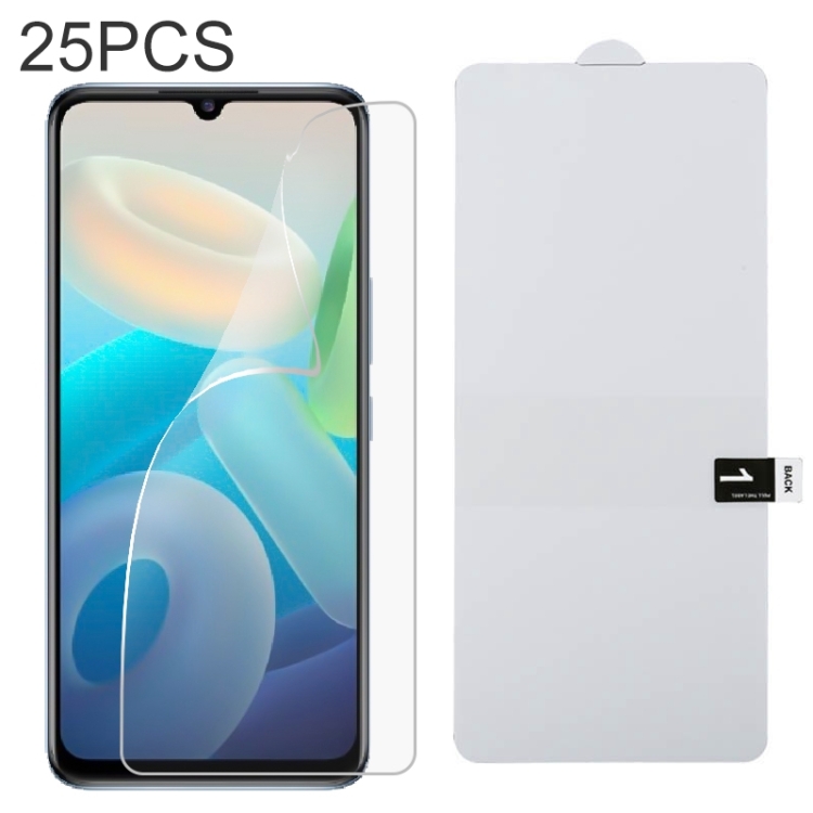 

25 PCS Full Screen Protector Explosion-proof Hydrogel Film For vivo Y71t