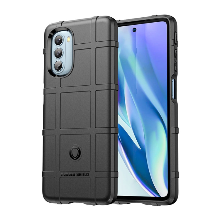 

For Motorola Moto G51 5G Full Coverage Shockproof TPU Phone Case(Black)