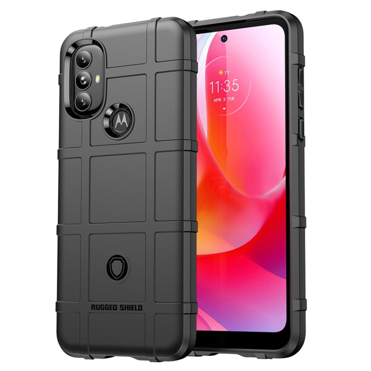 

For Motorola Moto G Power 2022 Full Coverage Shockproof TPU Phone Case(Black)