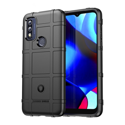 

For Motorola G Pure Full Coverage Shockproof TPU Phone Case(Black)