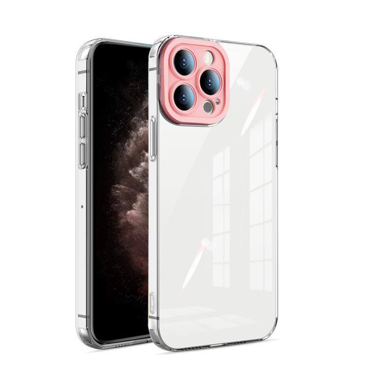 

Transparent Candy TPU Phone Case For iPhone 11 Pro Max(Pink)