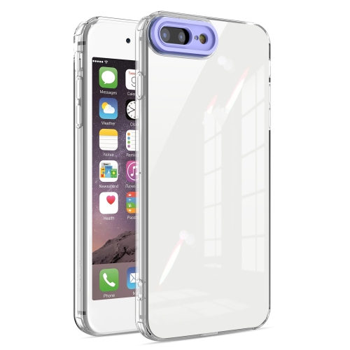 

Transparent Candy TPU Phone Case For iPhone SE 2020 / 8 / 7(Purple)