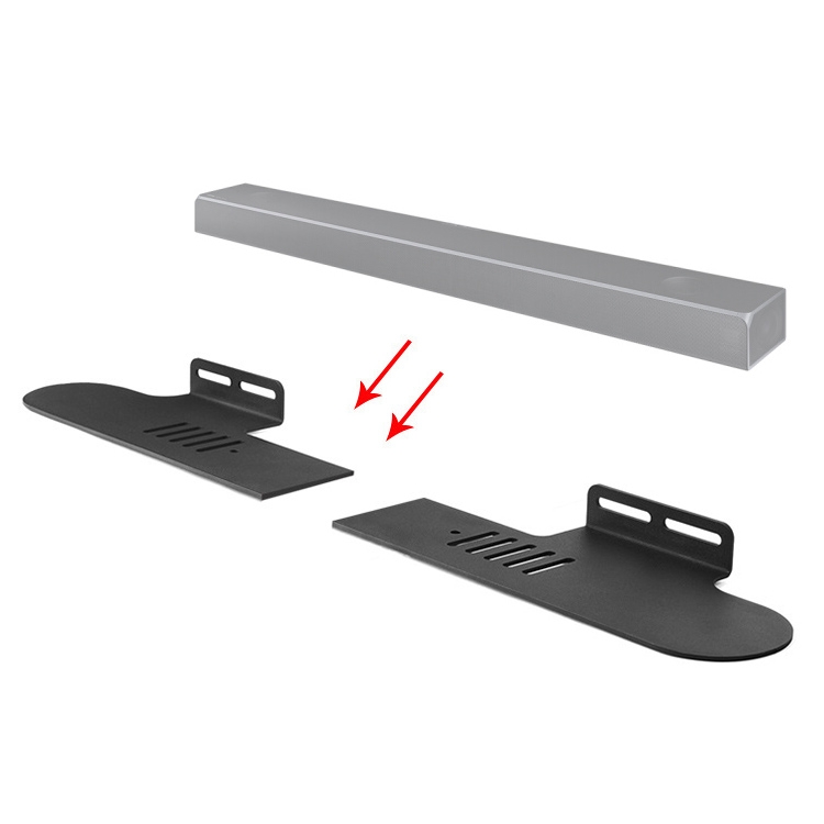

For Samsung HW-Q90R & HW-M450 / XZ & HW-MS6501 / XZ Split Sound Bar Wall-mount Bracket