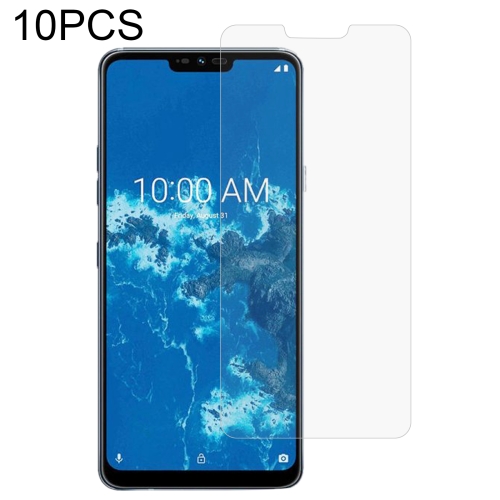 

10 PCS 0.26mm 9H 2.5D Tempered Glass Film For LG G7 One