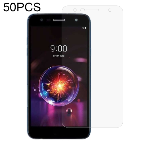 

50 PCS 0.26mm 9H 2.5D Tempered Glass Film For LG X5 2018