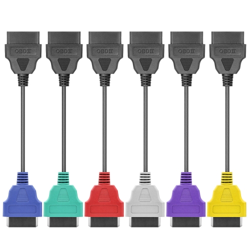 

6-color OBD ECU Scan Adapter Cable Bundle for Fiat